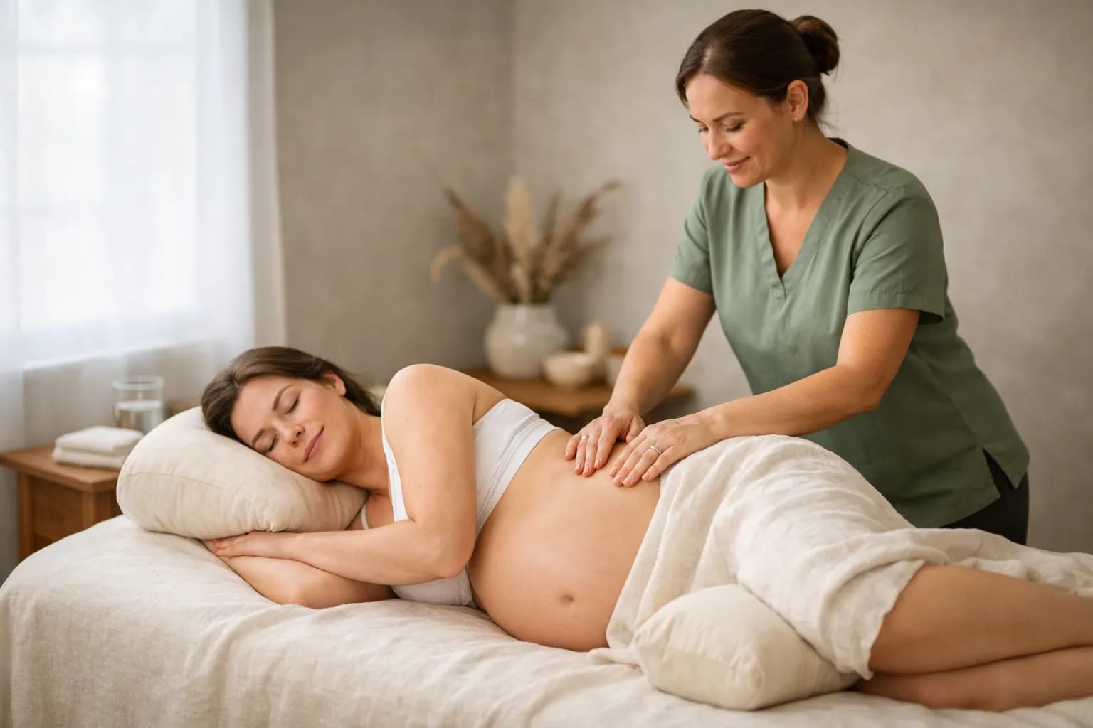 How Prenatal Massage Changes From One Trimester to the Next